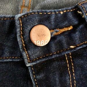 Gap 1969 Always Skinny Dark Wash Jean (28L)
